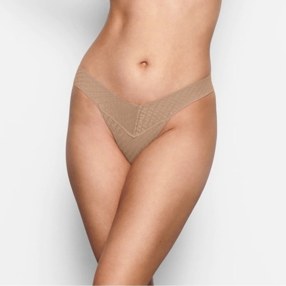SKIMS Other - SKIMS logo mesh cheeky bikini large NWT
